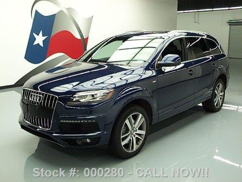 2012 audi q7 3.0 quattro tdi prestige awd s-line nav!! texas direct auto