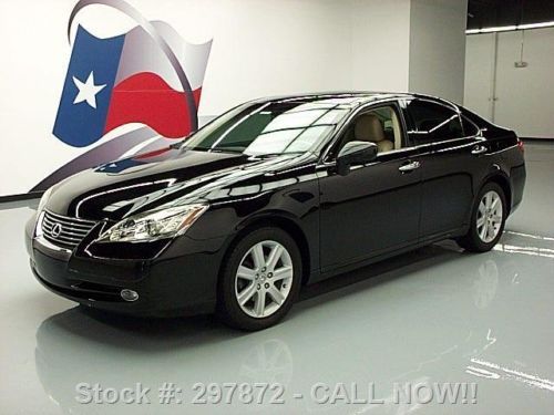 2009 lexus es350 sunroof climate seats wood trim 48k mi texas direct auto