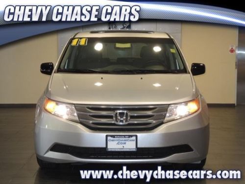 2011 honda odyssey ex-l  dvd leather seats heated seats power doors &amp; tail gate