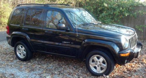 2003 jeep liberty limited sport utility 4-door 3.7l