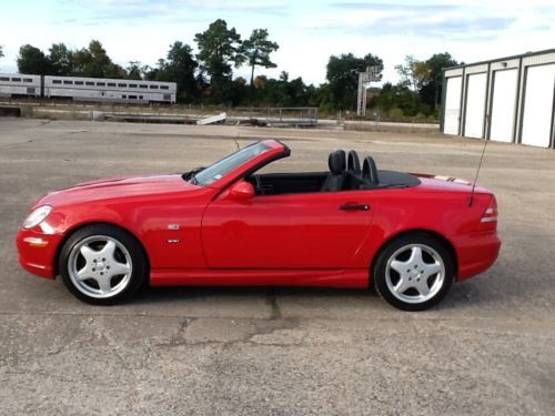 1999 mercedes-benz slk230 kompressor convertible 2-door 2.3l supercharged sport