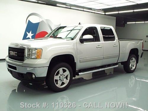 2011 gmc sierra 2500 hd slt crew diesel sunroof nav 29k texas direct auto