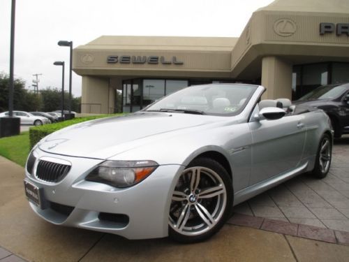 2007 bmw m6 convertible only 41k miles! navigation logic-7 sound!