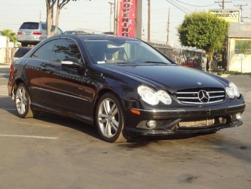 2006 mercedes-benz clk-class clk500 coupe damaged rebuildable runs!! wont last!!