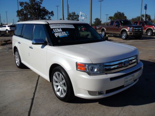 Certified leather wood trim 3rd row bluetooth sync clean serious heated seats