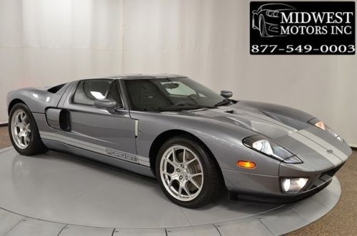 2006 ford gt tungsten grey mcintosh bbs alloys stripes one owner