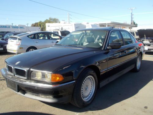 1995 bmw 740i, no reserve