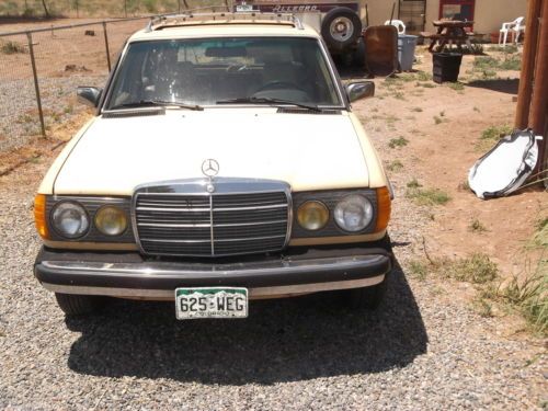 &#039;85 mercedes turbo wagon w/ 4sp manual transmission