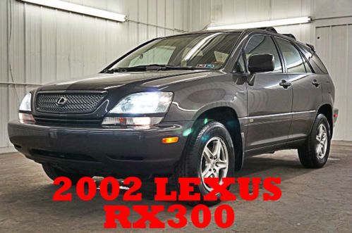 2002 lexus rx300 coach edition luxurious one owner fully fully loaded 4wd clean