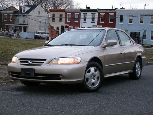 2002 honda accord v6 3.0 automatic beige leather sunroof loaded no reserve