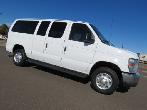 2009 ford e-350 10 passenger van all bucket seating very clean ariz calif van v8