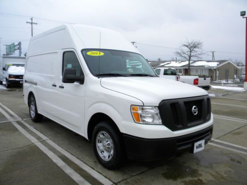 2013 nissan nv 2500 v8 high top cargo van