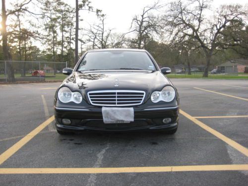 2006 mercedes benz c 230 sport black