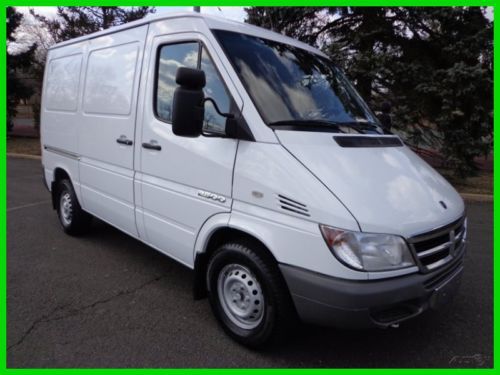 2006 dodge sprinter cargo van 2500 5 cyl mercedes diesel eng auto no reserve