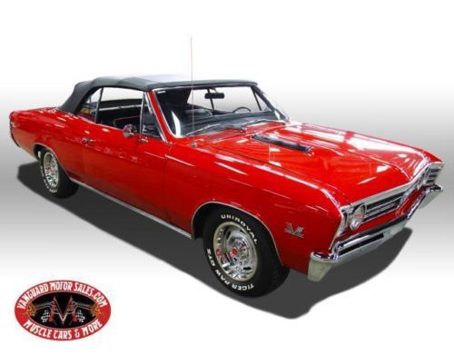 67 malibu 396 convertible restored 396 gorgeous ps pb