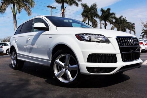 14 q7 3.0t s line, pano roof, navi, bose audio, free shipping! we finance!