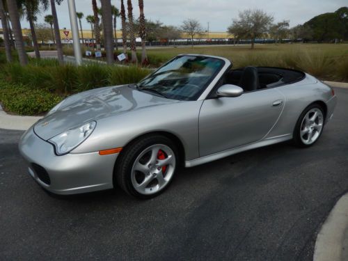 2004 porsche 911 carrera 4s convertible 2-door 3.6l/ hard top