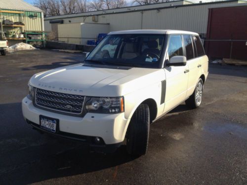 2010 land rover range rover hse sport utility 4-door 5.0l