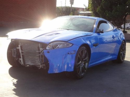 2012 jaguar xk-series xkr-s coupe damaged fixer nice color!! wont last!! l@@k!