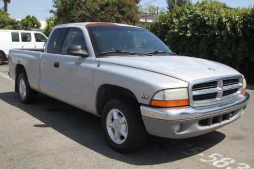 1999 dodge dakota club cab 2wd 93k low miles automatic 6 cylinder no reserve