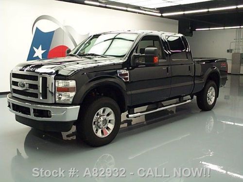 2009 ford f-250 lariat crew 4x4 diesel leather nav 45k texas direct auto