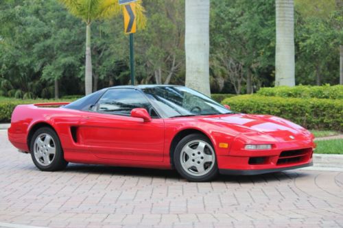 1991 acura nsx red auto rare 58k miles all stock unmolested garage kept