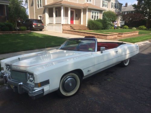 1974 cadillac eldorado base convertible 2-door 8.2l