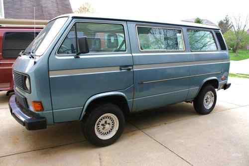 1985 volkswagen vanagon gl standard passenger van 3-door 1.9l