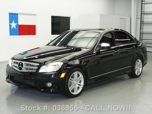 2008 mercedes-benz c350 sport p2 sunroof htd seats 46k! texas direct auto