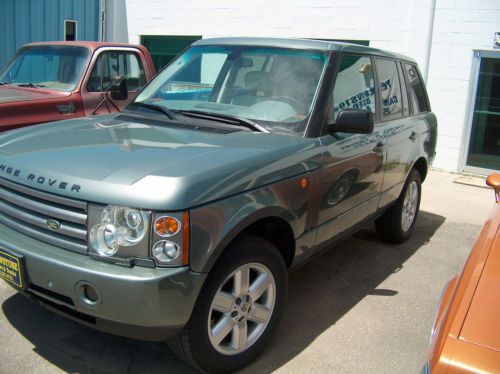 2004 range rover hse     no reserve