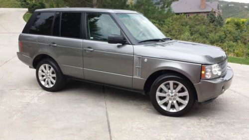 2008 land rover range rover supercharged sport utility 4-door 4.2l