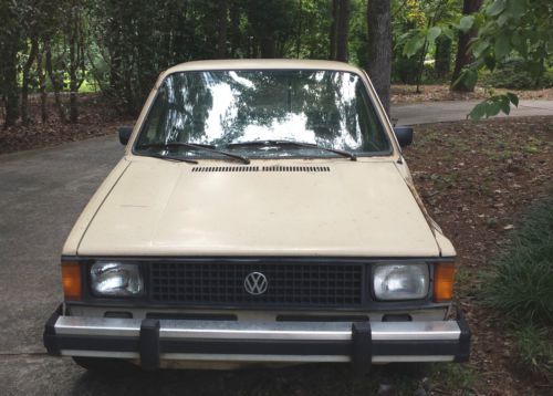 1982 volkswagen vw rabbit pickup truck caddy 5 speed gas