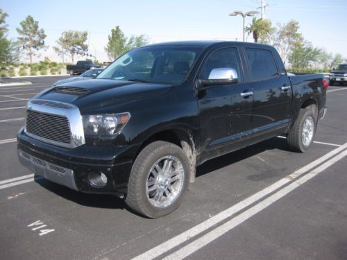 2008 toyota tundra limited 4x4 custom hood, exhast &amp; wheels