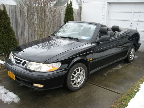 1999 saab 9-3 se convertible 2-door 2.0l