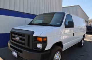 12 ford econoline cargo van e250, a/c, we finance!