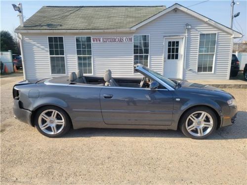 2007 audi a4 convertible salvage rebuildable repairable