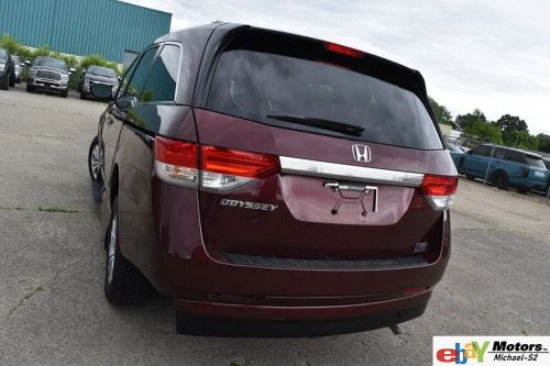 2017 honda odyssey ex-edition(handicap access-side ramp loading)