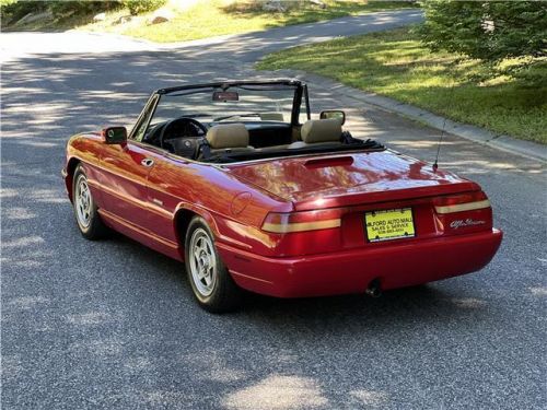 1991 alfa romeo spider