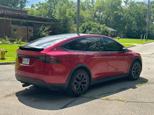 2021 tesla model x model x performance *ludicrous plus mode fsd white interior*