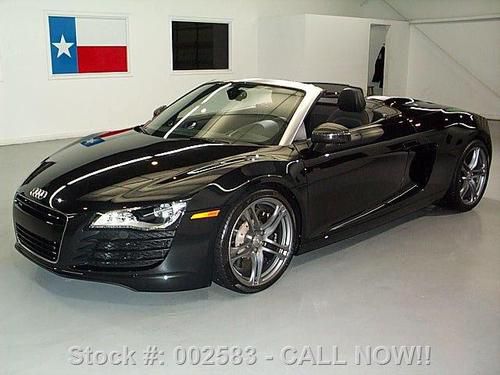 2011 audi r8 4.2 quattro r-tronic spyder awd nav 3k mi texas direct auto