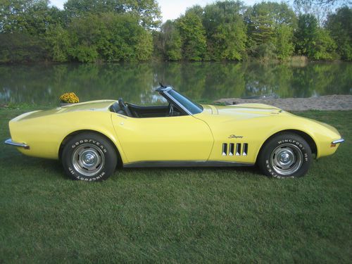 1969 corvette convertible 427/435