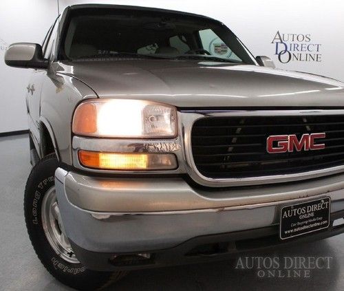 We finance 2000 gmc yukon xl 1500 slt 4wd 8pass cleancarfax lthrhtdsts towpkg cd