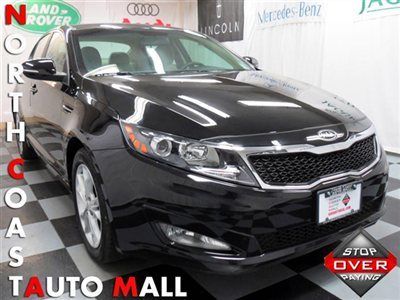 2012(12)optima lx fact w-ty only 11k black/beige bluetooth cruise sirius mp3