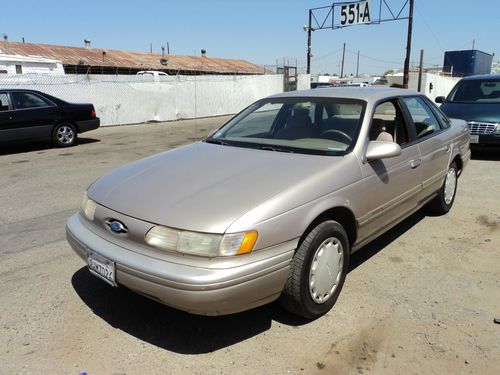 Find Used 1994 Ford Taurus Gl Sedan 4 Door 30l No Reserve In Orange