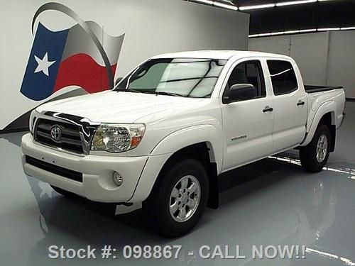 2010 toyota tacoma prerunner dbl cab auto rear cam 30k texas direct auto