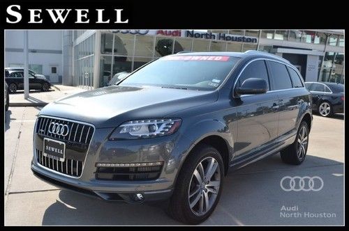 2012 audi q7 tdi premium plus loaded 1500 miles!