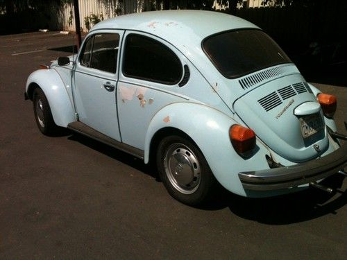 1974 volkswagen super beetle base sedan 2-door 1.6l