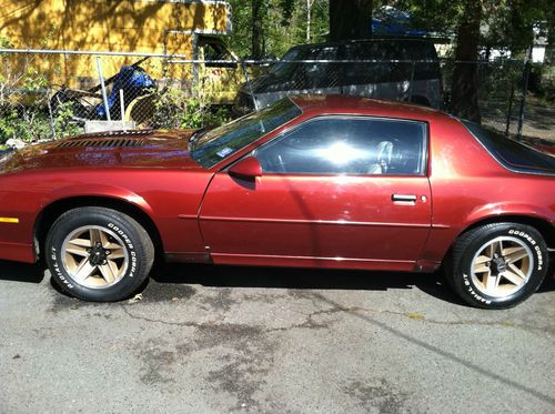 Find used 89 CAMARO Z28 IROC in East Orange, New Jersey, United States ...