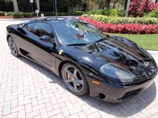 2002 ferrari 360 modena f1 - only 19k miles, clean carfax, full service