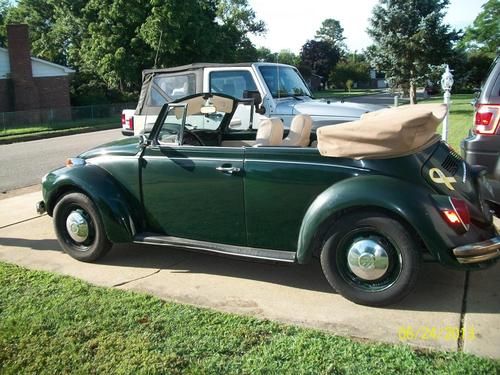 1972 volkswagen beetle convertible